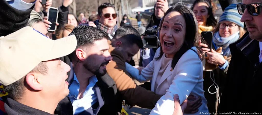 Trump recibe a María Corina Machado en la Casa Blanca