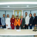 Gobernadora Marisel Velásquez recibió a la ratificada directiva del Clebne