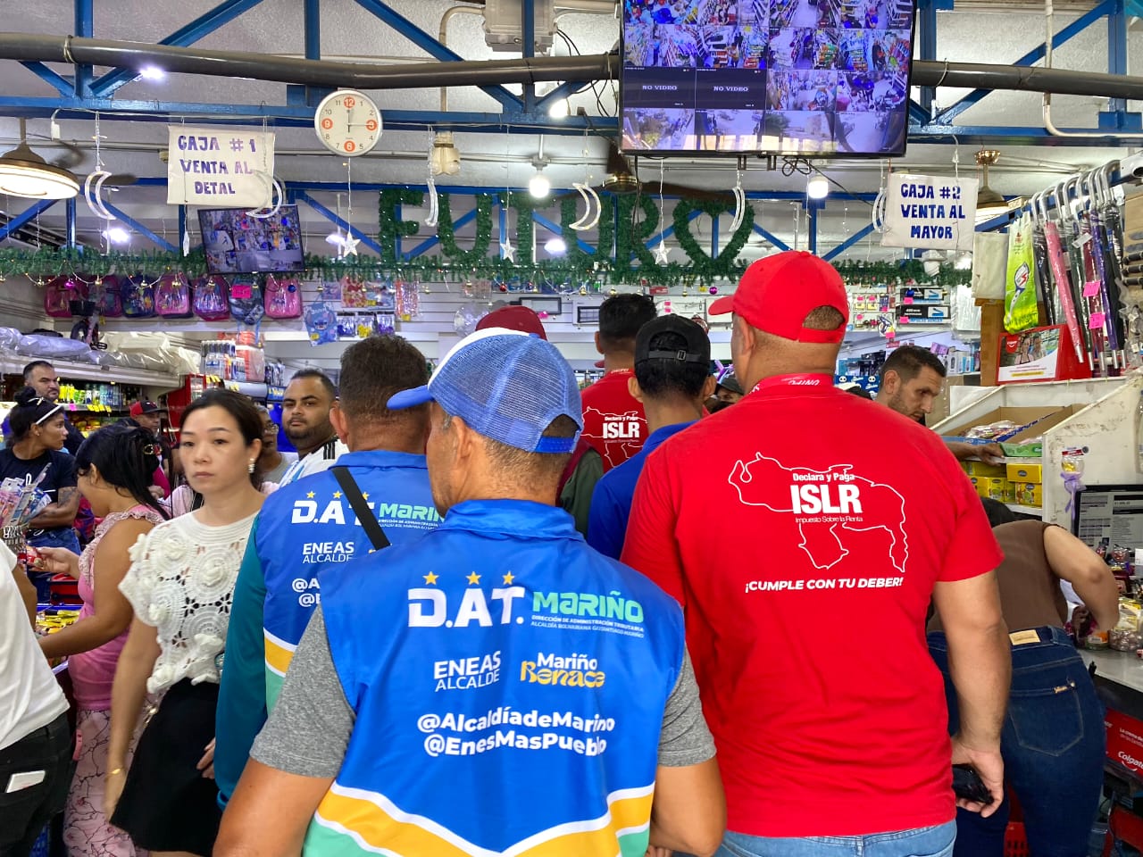Mariño fortalece la estabilidad económica con despliegue informativo en comercios de Porlamar