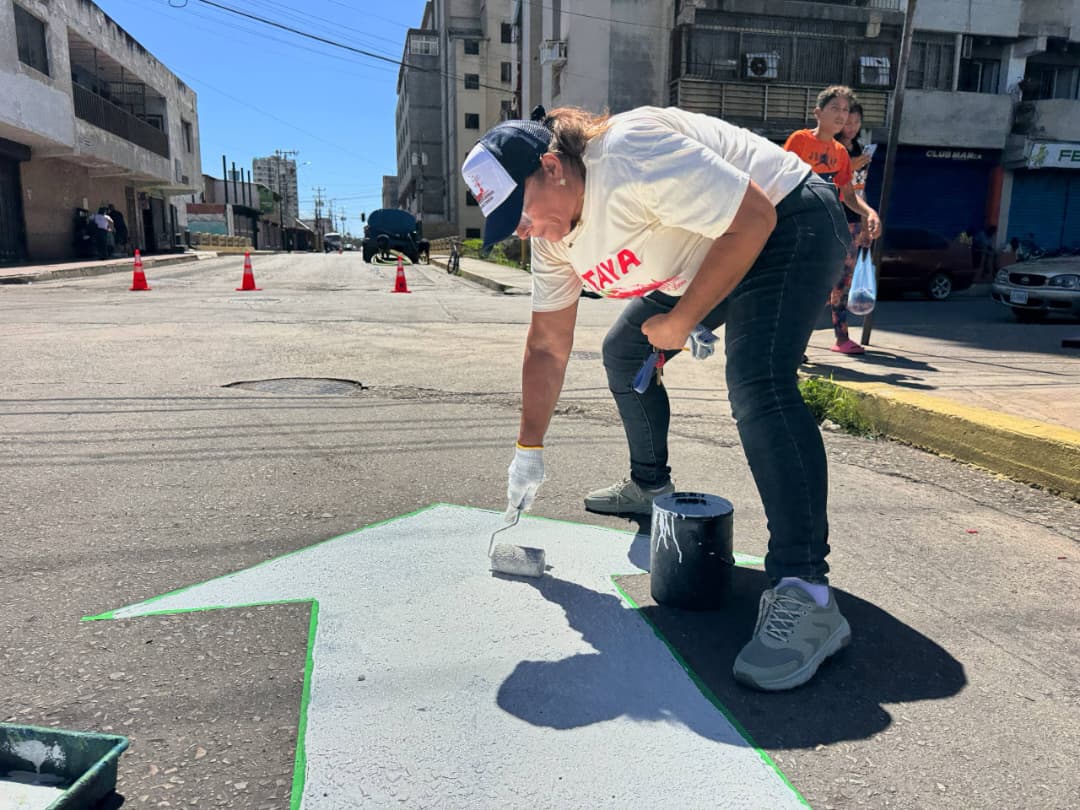 Alcalde Eneas González impulsa el Plan de Recuperación y Reordenamiento Vial en el casco central de Porlamar
