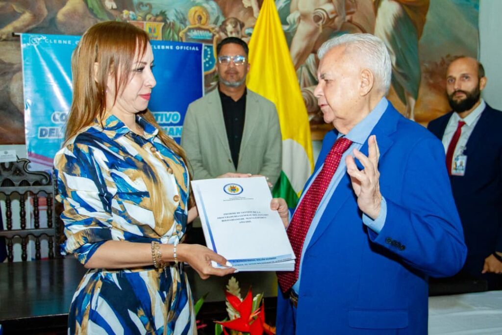 Procurador de Nueva Esparta presentó informe de gestión 2025 al Clebne