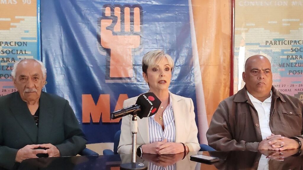 MAS: Los venezolanos somos los que debemos marcar nuestro destino y futuro
