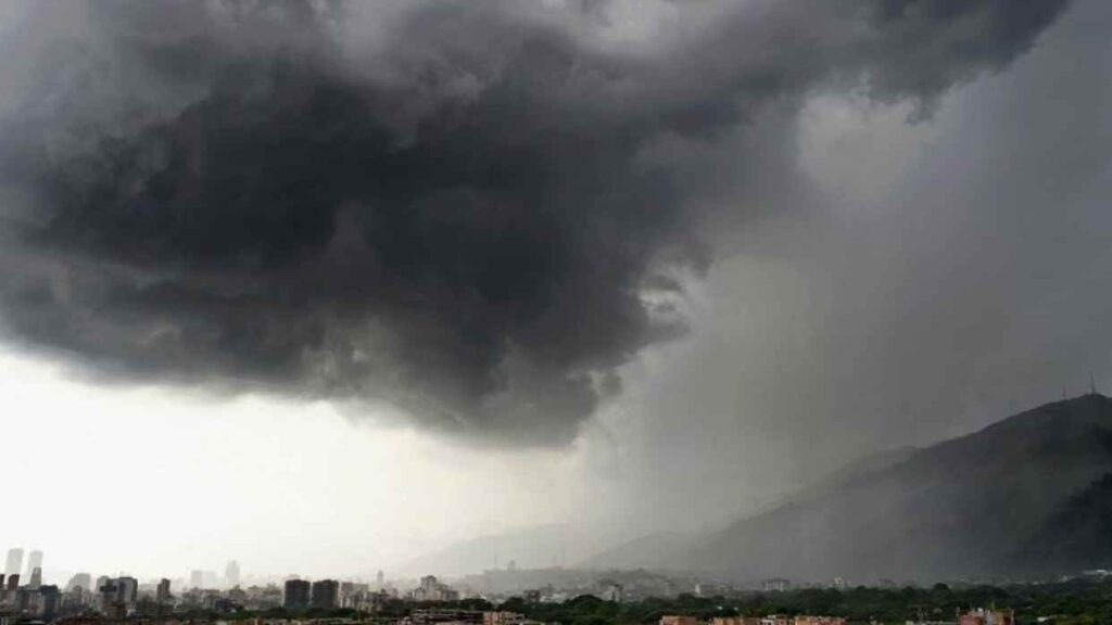 Inameh prevé lluvias en algunas zonas del país durante este lunes