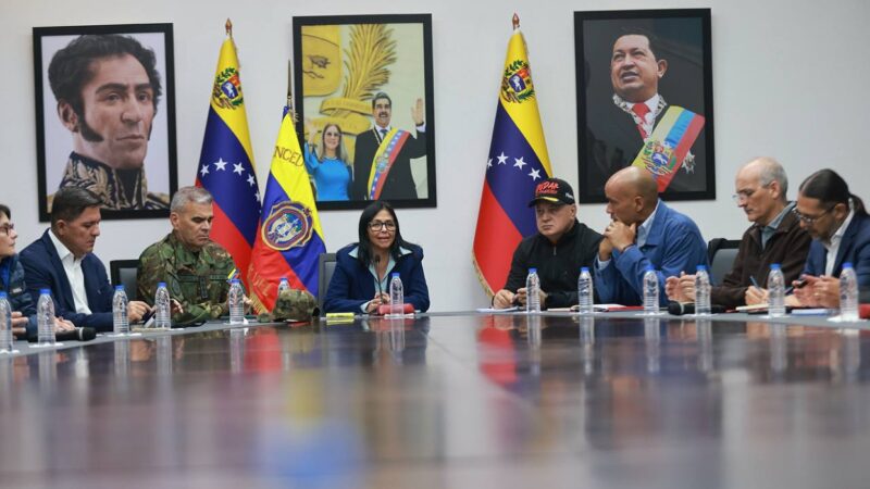 Delcy Rodríguez reafirma vocación de paz de Venezuela y propone agenda de cooperación a EE. UU.