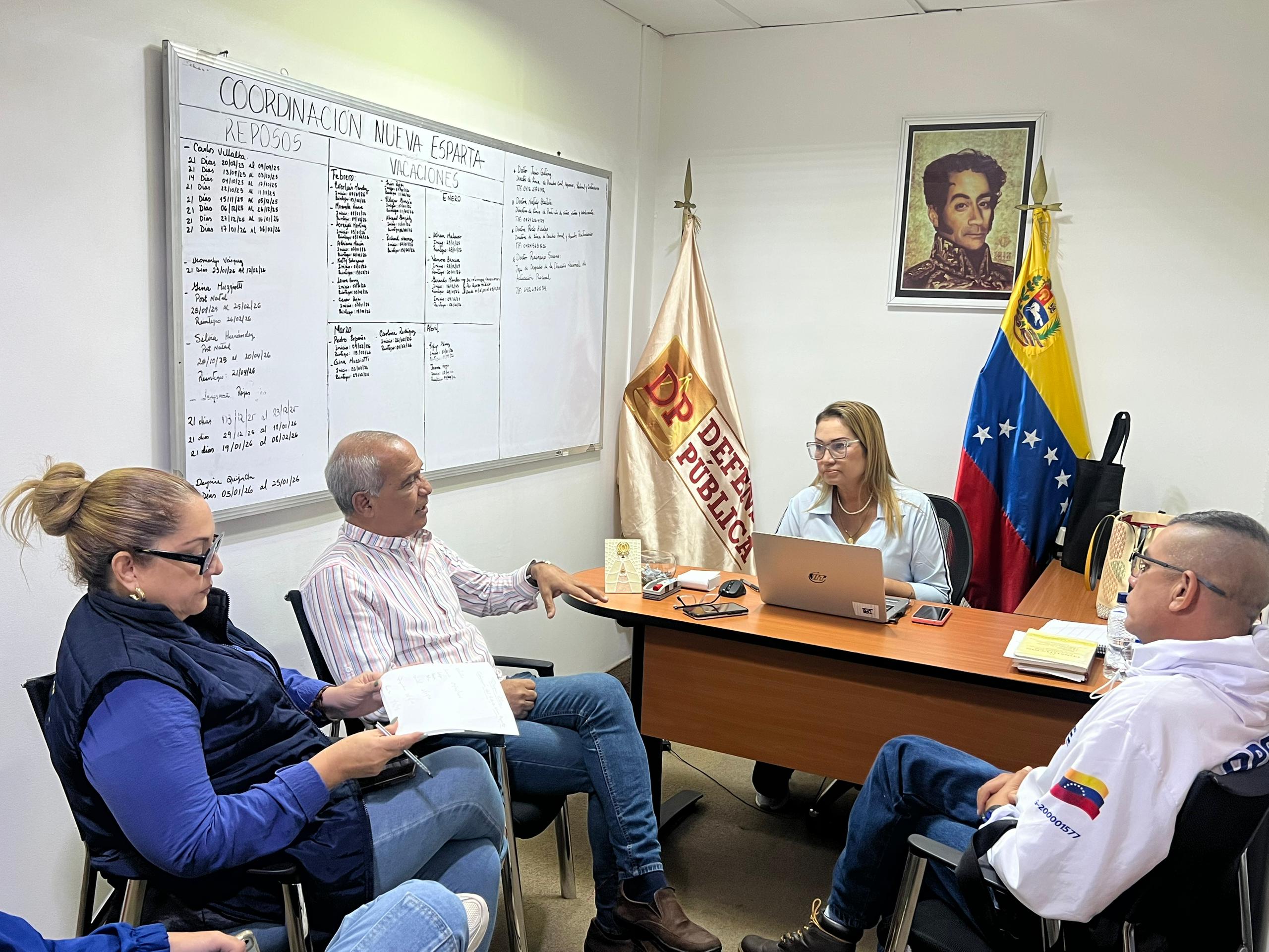 Gobernación de Nueva Esparta inicia talleres de actualización en alianza con Defensa Pública