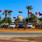 Alcalde Morel David Rodríguez entregó radiopatrullas a Polimaneiro