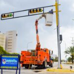 Alcaldía de Mariño optimiza movilidad vial con rehabilitación de semáforos en La Auyama