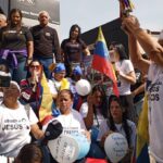 Activistas y familiares de presos políticos marcharon hasta El Helicoide: "No tenemos miedo"