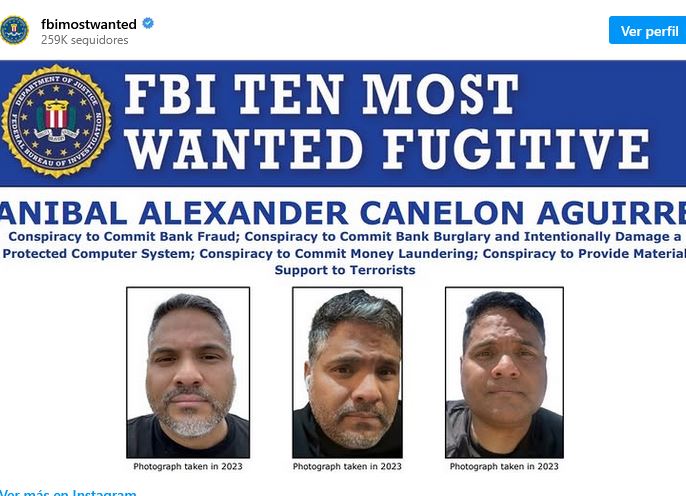 Ciberdelincuente venezolano entre los más buscados del FBI