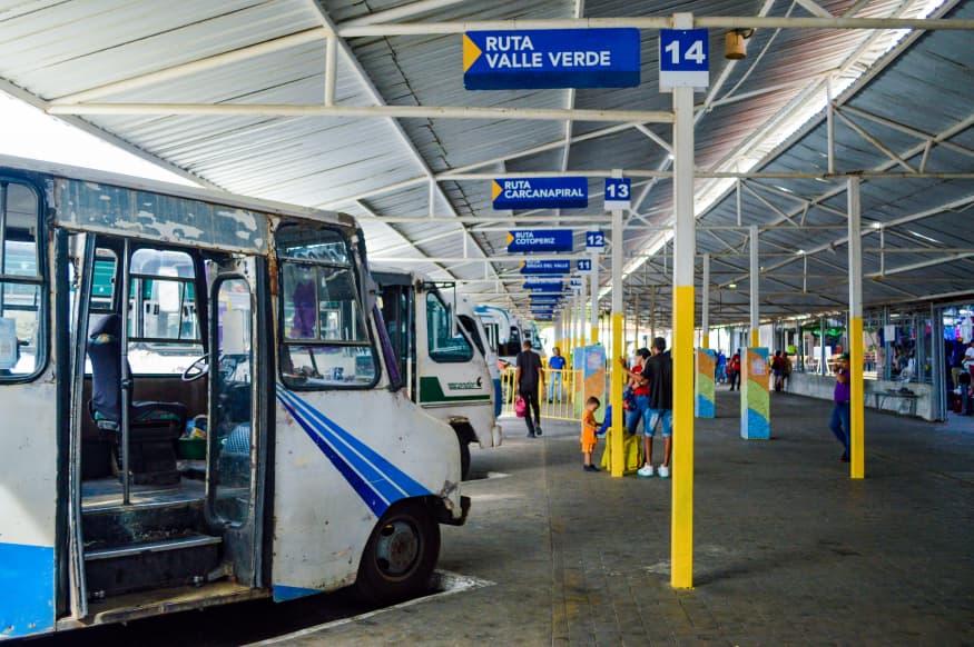 Alcaldía de Mariño y Fontur optimizan servicio de transporte en el Terminal de Porlamar