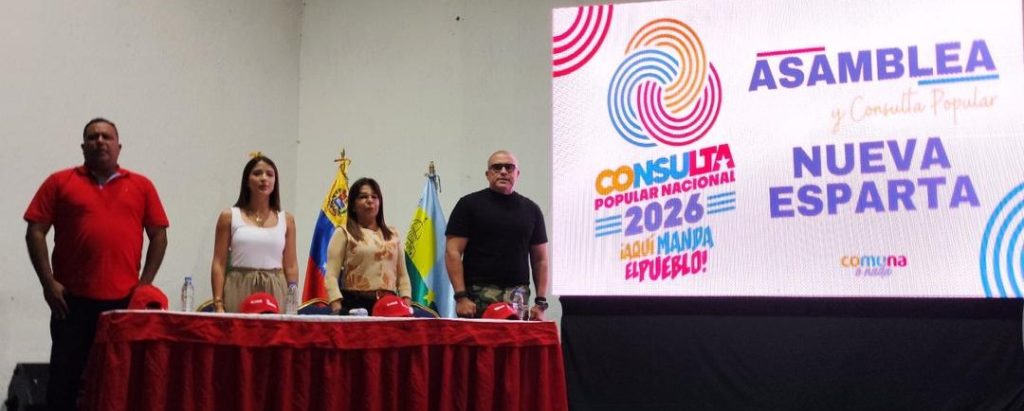 Gobernadora lideró asamblea en Mariño para impulsar la Consulta Popular Nacional del 8 de Marzo