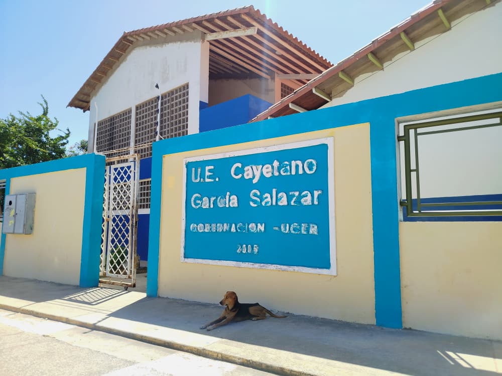 supervisaron trabajos de rehabilitación de la UEE Cayetano García Salazar