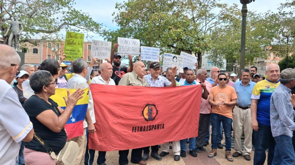 TRABAJADORES DE NUEVA ESPARTA EXIGEN SALARIOS DIGNOS