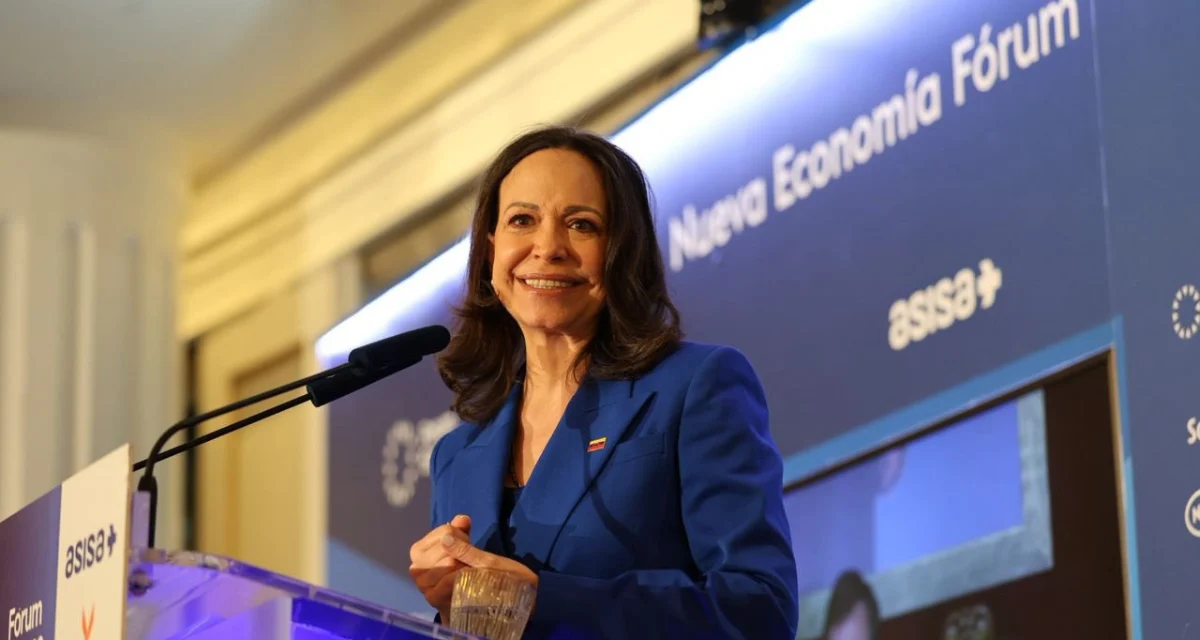 María Corina Machado: «Un cronograma electoral con una fecha es la garantía de la paz»