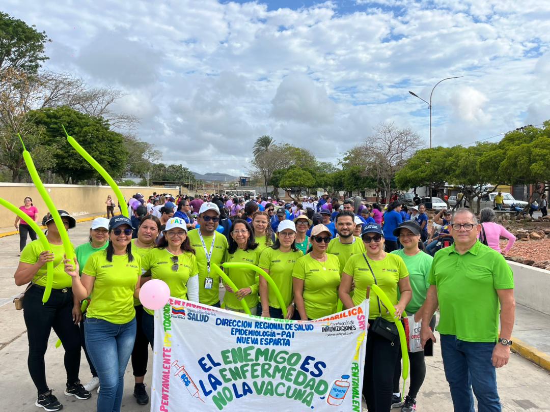 Nueva Esparta se une a la Semana de Vacunación de Las Américas