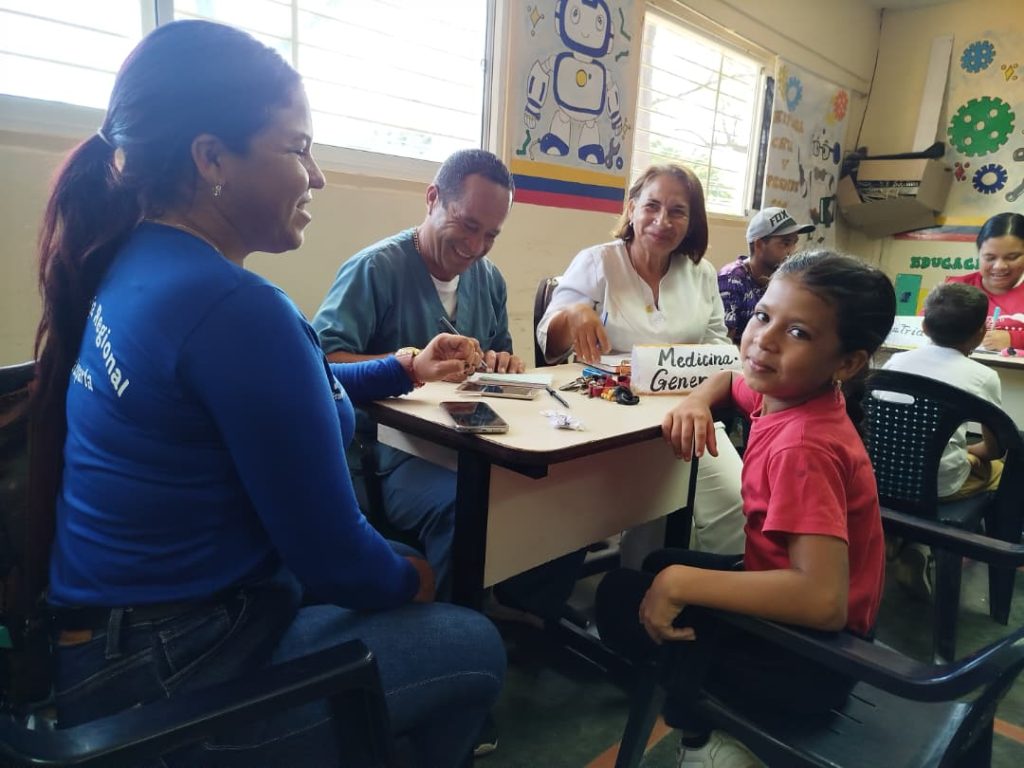 EBE Antonia Matilde Mata recibió jornada integral “En la escuela mi salud es lo primero"