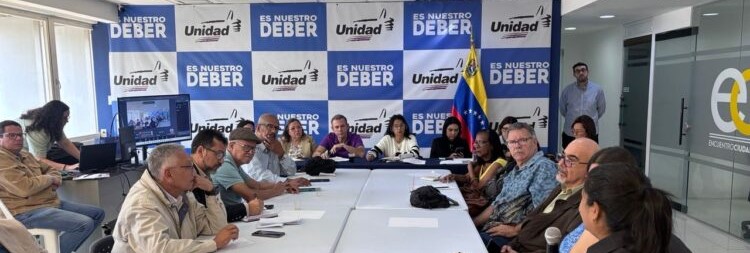Plataforma Unitaria se reunió con sindicatos y gremios: ratifica apoyo a la lucha por salarios dignos y elecciones libres