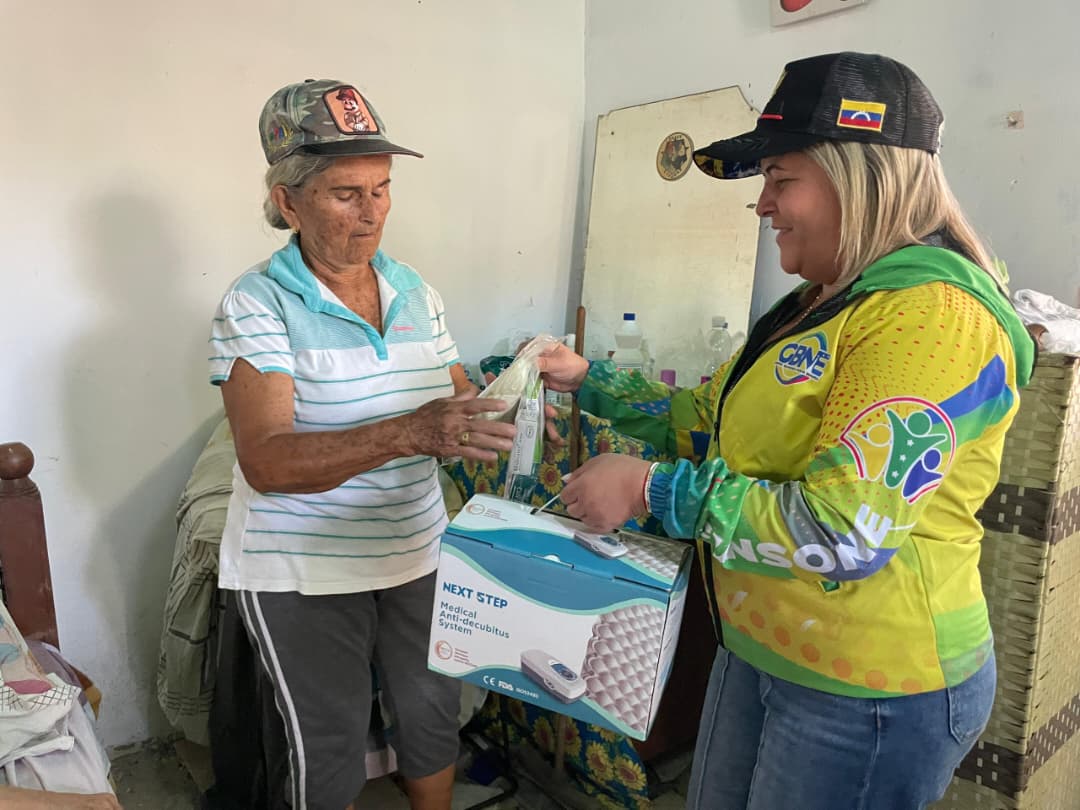 -Funsone garantizó atención directa de salud con entregas casa a casa en Díaz y García