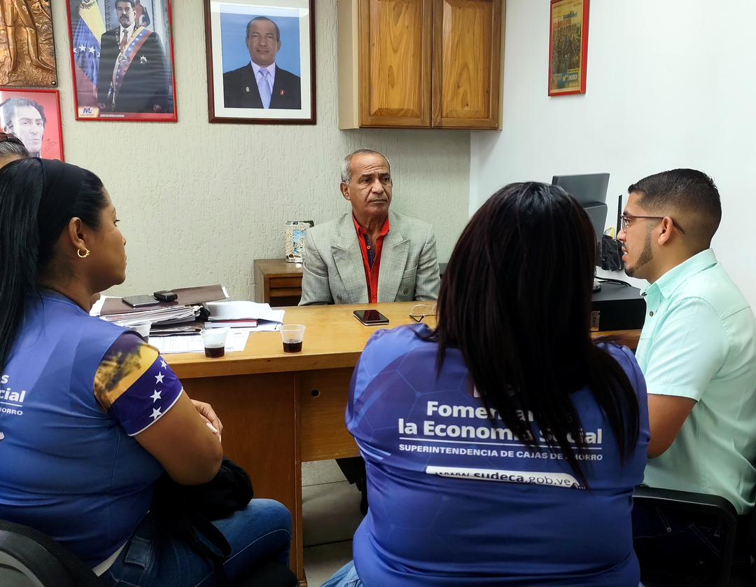 Gobernación de Nueva Esparta recibió comisión de la Superintendencia Nacional de Cajas de Ahorro