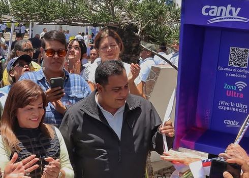 Inauguran "Zona ABA Ultra" de CANTV en Mariño