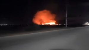 Investigan si incendio en vertedero de Agua de Paloma fue provocado