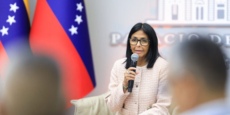 Delcy Rodríguez sostuvo llamada con Trump y Rubio