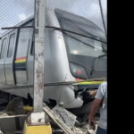 PNB y bomberos atienden descarrilamiento en los patios del Metro de Caracas