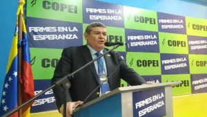 Miguel Salazar solicita intervención del CNE ante conflicto interno en COPEI