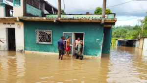 Más de 300 familias están afectadas en Monagas por las lluvias