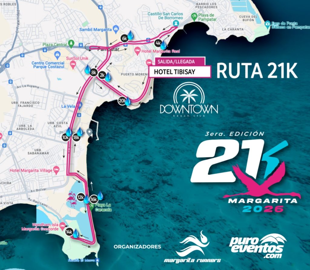 La fiesta de la media maratón Margarita 21k empezó