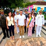 Gobernadora Marisel Velásquez asistió al acto conmemorativo de los 246 años del natalicio de Antonio Díaz