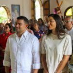 Alcalde Morel David Rodríguez compartió la fe con vecinos de Agua de Vaca por Día de San Antonio de Padua
