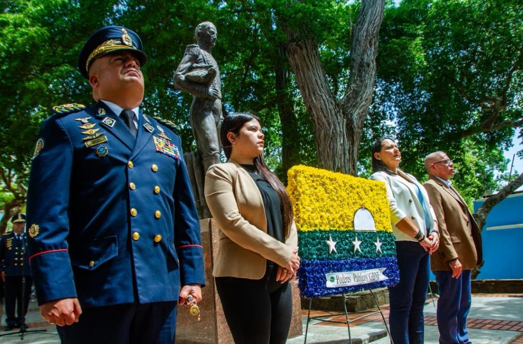 Gobierno regional honró al General en Jefe Juan Bautista Arismendi en el 185° aniversario de su paso a la eternidad