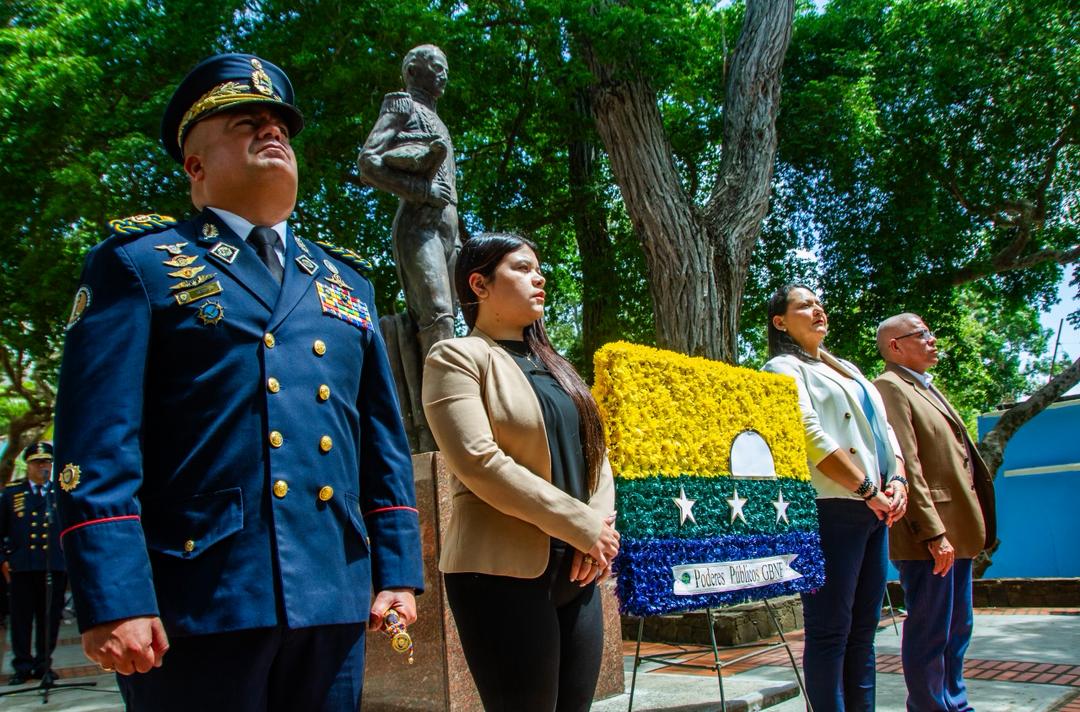 Gobierno regional honró al General en Jefe Juan Bautista Arismendi en el 185° aniversario de su paso a la eternidad