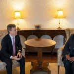 Barret se reunió con Dinorah Figuera en Caracas: «Seguiremos apoyando la reconciliación política»