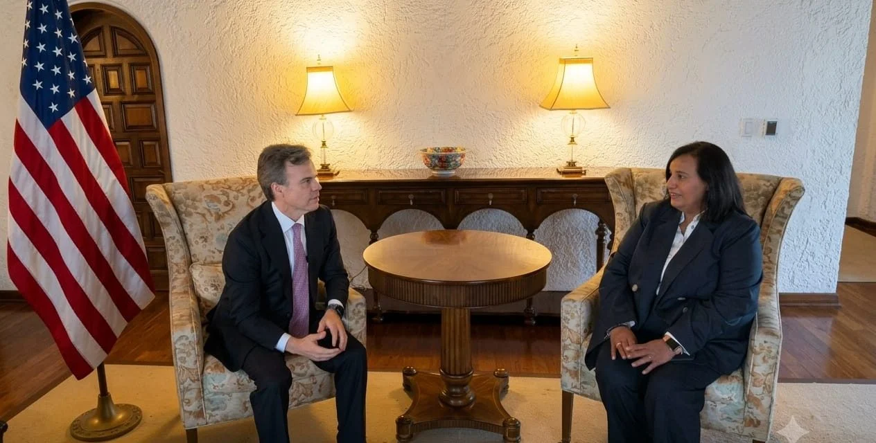 Barret se reunió con Dinorah Figuera en Caracas: «Seguiremos apoyando la reconciliación política»