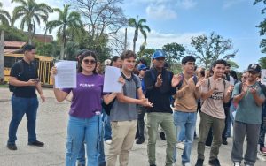 RENOVACIÓN YA: Estudiantes de la UDO Nueva Esparta protestan contra las autoridades y exigen elecciones