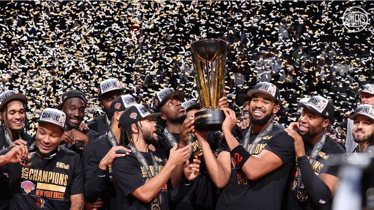 Los New York Knicks campeones de la NBA después 53 años