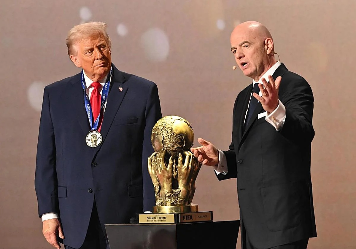 Trump asistirá a la final del Mundial de fútbol y entregará el trofeo junto a Infantino