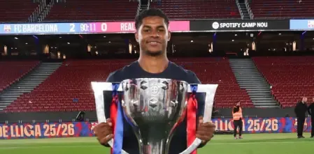 Marcus Rashford se despide del FC Barcelona