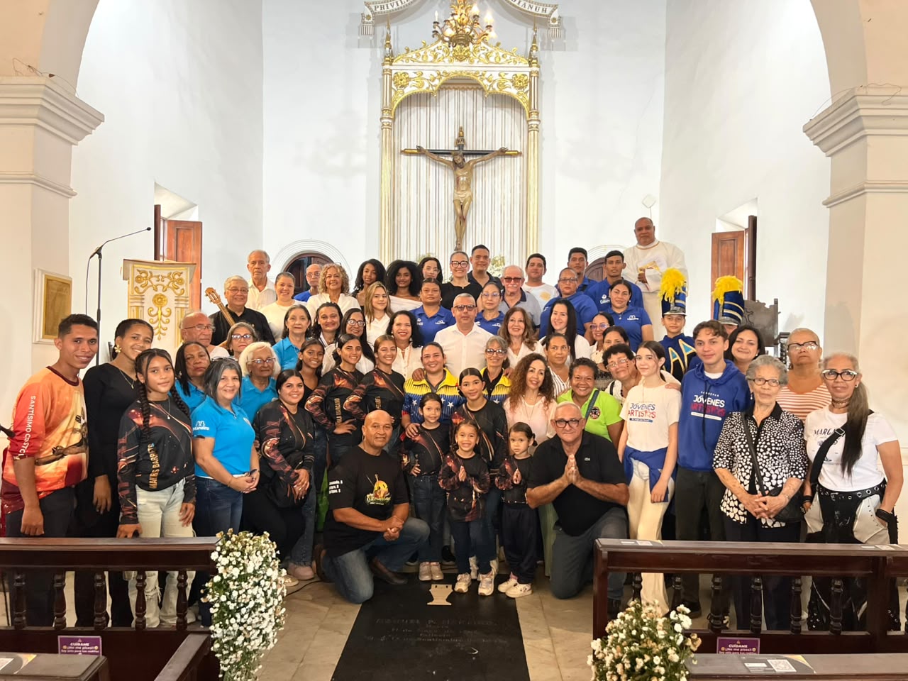 Santuario del Cristo del Buen Viaje se vistió de fe y tradición para dar inicio a la Semana de la Música Neoespartana