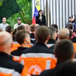 Presidenta (E) Delcy Rodríguez condecora a rescatistas de Italia y Suiza por su labor tras terremotos en Venezuela
