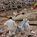 Sube a 6.125 la cifra de muertos por los terremotos en Venezuela